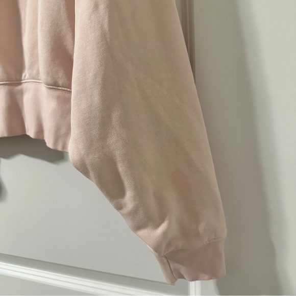 Nike Phoenix Over-Oversized Crew Neck Pink Sweatshirt Swoosh Women's Size Small - Picture 8 of 13